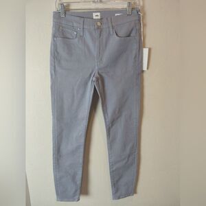 NWT EDWIN PIXIE MID RISE SKINNY JEANS Women's Size 27 SILVER LINING MSRP $148